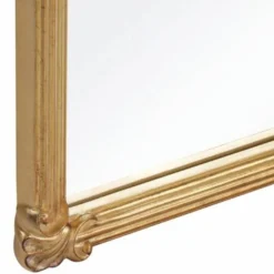 Casa Padrino Luxus Barock Spiegel Gold H. 130 cm - Barockstil Möbel
