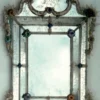 Casa Padrino Luxus Barock Spiegel Mehrfarbig - Prunkvoller Wandspiegel im Venezianischen Stil - Schloss Möbel - Hotel Möbel - Barock Möbel - Luxus Möbel im Barockstil - Made in Italy