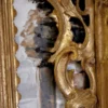 Casa Padrino Luxus Barock Spiegel Antik Gold / Mehrfarbig - Rechteckiger italienischer Barockstil Wandspiegel - Barock Möbel - Luxus Möbel im Barockstil - Luxus Qualität - Made in Italy