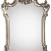 Casa Padrino Luxus Barock Spiegel Silber - Handgefertigter italienischer Barockstil Wandspiegel - Luxus Möbel im Barockstil - Barock Möbel - Luxus Qualität - Made in Italy