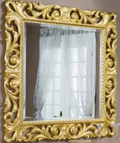 Casa Padrino Luxus Barock Spiegel Gold - Handgefertigter Wandspiegel im Barockstil - Barock Möbel - Luxus Qualität - Made in Italy
