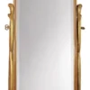 Casa Padrino Luxus Barock Standspiegel Gold - Schwenkbarer Barockstil Spiegel - Luxus Schlafzimmer Möbel im Barockstil - Barock Möbel - Luxus Qualität - Made in Italy