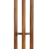 Casa Padrino Luxus Barock Stehleuchte Braun / Gold / Creme Ø 45 x H. 191 cm - Prunkvolle Mahagoni Stehlampe - Barock Wohnzimmer Möbel