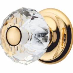Casa Padrino Luxus Barock Türknauf Gold Ø 8 x H. 8,7 cm - Prunkvoller Ziehknauf - Barock Deko Accessoires - Made in Italy