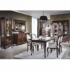 Casa Padrino Luxus Barock Vitrine Dunkelbraun 149,5 x H. 206,6 cm - Barock Möbel
