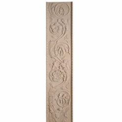Casa Padrino Luxus Barock Wandrelief Sandfarben 179 cm - Barock Wanddeko