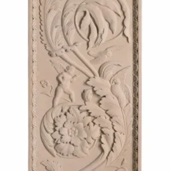 Casa Padrino Luxus Barock Wandrelief Sandfarben 179 cm - Barock Wanddeko