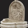 Casa Padrino Luxus Barock Wandbrunnen Beige 135 x H. 125 cm - Made in Italy