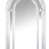 Casa Padrino Luxus Barock Wandspiegel Versailles Silber 210 x 115 cm - Massiver, schwerer Wandspiegel im Barockstil
