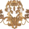 Casa Padrino Luxus Barock Wandleuchte Antik Gold 60 x 14 x H. 44 cm - Prunkvolle Wandlampe im Barockstil - Barock Leuchten - Luxus Qualität - Made in Italy