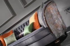Casa Padrino Luxus Barock Wohnzimmer Set Lila / Grün / Silber - 2 Sofas & 2 Sessel & 1 Couchtisch - Handgefertigte Wohnzimmer Möbel im Barockstil - Edel & Prunkvoll