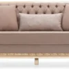 Casa Padrino Luxus Barock Wohnzimmer Sofa Braun / Gold - Handgefertigtes Barockstil Sofa mit dekorativen Kissen - Luxus Wohnzimmer Möbel im Barockstil - Barock Möbel