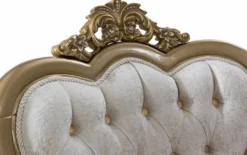 Casa Padrino Luxus Barock Wohnzimmer Set Blau / Weiß / Gold - 2 Sofas & 2 Sessel & 1 Couchtisch - Prunkvolle Barock Möbel - Wohnzimmer Möbel
