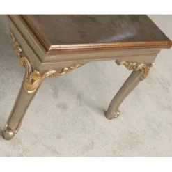 Casa Padrino Luxus Barock Wohnzimmer Set Creme / Grau / Gold - Barock Möbel