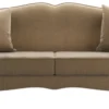 Casa Padrino Luxus Barock Wohnzimmer Sofa Khaki 245 x 90 x H. 95 cm - Wohnzimmer Möbel im Barockstil - Edel & Prunkvoll