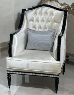 Casa Padrino Luxus Barock Wohnzimmer Sessel Gold / Schwarz / Grau - Handgefertigter Barockstil Sessel - Luxus Wohnzimmer Möbel im Barockstil - Barock Möbel - Edel & Prunkvoll