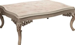 Casa Padrino Luxus Barock Wohnzimmer Set Silber / Creme / Beige - 2 Sofas & 2 Sessel & 1 Couchtisch - Prunkvolle Wohnzimmermöbel im Barockstil