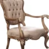 Casa Padrino Luxus Barock Wohnzimmer Sessel Grau / Braun - Prunkvoller Sessel im Barockstil - Handgefertigte Barock Wohnzimmer Möbel