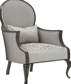 Casa Padrino Luxus Barock Wohnzimmer Set Silber / Grau / Schwarz - 2 Sofas & 2 Sessel & 1 Couchtisch & 2 Beistelltische - Wohnzimmermöbel im Barockstil - Edle Barock Möbel