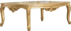 Casa Padrino Luxus Barock Wohnzimmer Set Hellgrün / Gold - 2 Sofas & 2 Sessel & 1 Couchtisch - Handgefertigte Barock Wohnzimmer Möbel - Edel & Prunkvoll