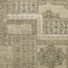 Casa Padrino Luxus Baumwoll Teppich Beige - Verschiedene Größen - Rechteckiger Wohnzimmer Teppich mit Relief Struktur und verwaschenem Used Look - Luxus Qualität