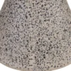 Casa Padrino Luxus Beistelltisch / Hocker Grau Ø 40 x H. 51 cm - Runder Beton Tisch / Sitzhocker - Wohnzimmer Möbel - Luxus Möbel - Beton Möbel - Luxus Einrichtung - Wohnzimmer Einrichtung