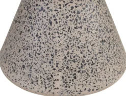 Casa Padrino Luxus Beistelltisch / Hocker Grau Ø 40 x H. 51 cm - Runder Beton Tisch / Sitzhocker - Wohnzimmer Möbel - Luxus Möbel - Beton Möbel - Luxus Einrichtung - Wohnzimmer Einrichtung
