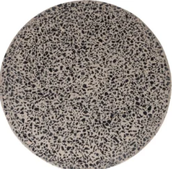 Casa Padrino Luxus Beistelltisch / Hocker Grau Ø 40 x H. 51 cm - Runder Beton Tisch / Sitzhocker - Wohnzimmer Möbel - Luxus Möbel - Beton Möbel - Luxus Einrichtung - Wohnzimmer Einrichtung