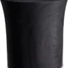 Casa Padrino Luxus Beistelltisch Schwarz Ø 39 x H. 41,5 cm - Runder Massivholz Tisch - Luxus Möbel - Wohnzimmer Möbel - Luxus Einrichtung - Wohnzimmer Einrichtung