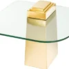 Casa Padrino Luxus Beistelltisch Gold 65 x 65 x H. 51 cm - Luxus Qualität