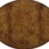 Casa Padrino Luxus Beistelltisch mit Schublade Braun / Hellbraun 89 x 76 x H. 64 cm - Wohnzimmer Beistelltisch auf Rollen