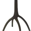 Casa Padrino Luxus Beistelltisch Bronzefarben 40,5 x 40,5 x H. 56 cm - Moderner Metall Tisch mit runder Tischplatte - Wohnzimmer Möbel - Luxus Möbel