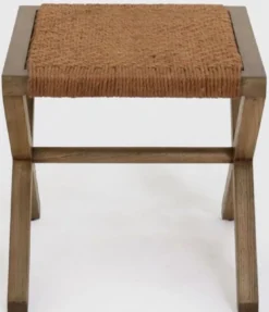 Casa Padrino Luxus Beistelltisch Braun 50 x 50 x H. 50 cm - Massivholz Tisch - Wohnzimmer Möbel - Luxus Qualität