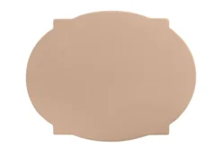 Casa Padrino Luxus Beistelltisch / Hocker Terrakotta 36 x 47 x H. 46,5 cm - Skulpturaler Beistelltisch aus Faserbeton, auch als Sitzhocker nutzbar - Luxus Möbel