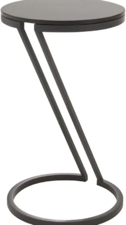 Casa Padrino Luxus Beistelltisch Rotguss / Grau Ø 36 x H. 60 cm - Edelstahl Tisch mit Glasplatte - Wohnzimmer Möbel - Luxus Möbel - Luxus Einrichtung - Luxus Interior