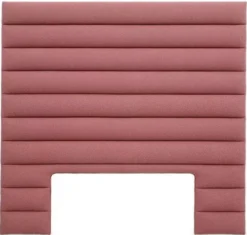 Casa Padrino Luxus Bett-Kopfteil Rosa 232 x 11,5 x H. 219,5 cm - Schlafzimmer Möbel - Hotel Möbel - Luxus Möbel - Schlafzimmer Einrichtung - Hotel Einrichtung - Luxus Einrichtung