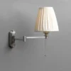 Casa Padrino Luxus Bilderleuchte Messing Satiniert B. 20 x H. 25 cm - Handgefertigte Bilderleuchte aus Messing - Luxus Kollektion - Edel & Prunkvoll