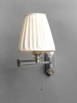 Casa Padrino Luxus Bilderleuchte Messing Satiniert B. 20 x H. 25 cm - Handgefertigte Bilderleuchte aus Messing - Luxus Kollektion - Edel & Prunkvoll