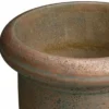 Casa Padrino Luxus Blumentopf Bronze Ø 60 x H. 60 cm - Luxus Garten Deko