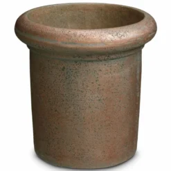 Casa Padrino Luxus Blumentopf Bronze Ø 60 x H. 60 cm - Luxus Garten Deko