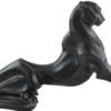 Casa Padrino Luxus Bronzefigur Gepard 85 x 27 x H. 43 cm - Art Deco Figur