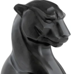 Casa Padrino Luxus Bronzefigur Gepard 85 x 27 x H. 43 cm - Art Deco Figur