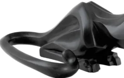 Casa Padrino Luxus Bronzefigur Gepard 85 x 27 x H. 43 cm - Art Deco Figur