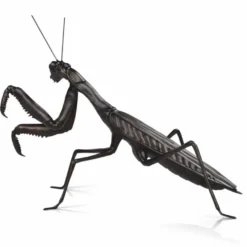 Casa Padrino Luxus Bronze Skulptur Gottesanbeterin 56 cm - Deko Figur