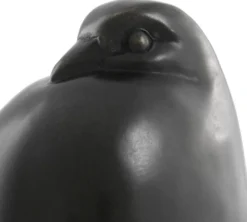 Casa Padrino Luxus Bronze Taube Skulptur auf Sockel - Figur Vogel - Edel & Prunkvoll