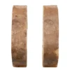 Casa Padrino Luxus Buchstützen 2er Set 30 x 5 x H. 20 cm - Buchstützen In aus echtem Naturquarz und Kunstharz - Luxus Deko Accessoires