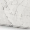 Casa Padrino Luxus Carrara Marmor Beistelltisch Weiß 40 x 40 x H. 60 cm - Wohnzimmer Möbel - Marmor Möbel - Luxus Qualität
