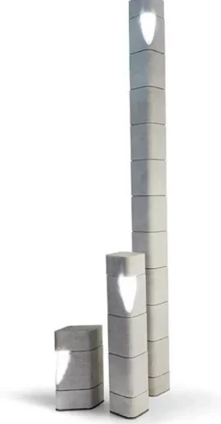 Casa Padrino Luxus Carrara Marmor LED Außenleuchten Set Weiß - Wetterbeständige Garten Leuchten - Terrassen Leuchten - Garten & Terrassen Beleuchtung - Luxus Hotel Kollektion