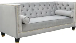 Casa Padrino Luxus Chesterfield Wohnzimmer Sofa 200 x 84 x H. 83 cm - Verschiedene Farben - Luxus Möbel