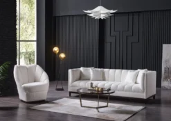 Casa Padrino Luxus Couchtisch Schwarz / Messing Ø 90 x H. 41 cm - Runder Wohnzimmertisch mit Kunstmarmor Tischplatte - Wohnzimmer Möbel - Hotel Möbel - Luxus Möbel